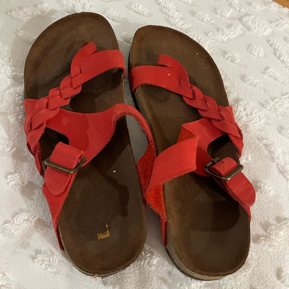 White Mountain - Braided Birkenstock Dupe